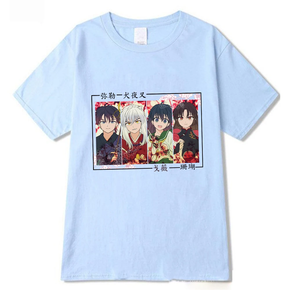 

Men/woman Anime Inuyasha T Shirt Hip Hop Tops Tees Unisex