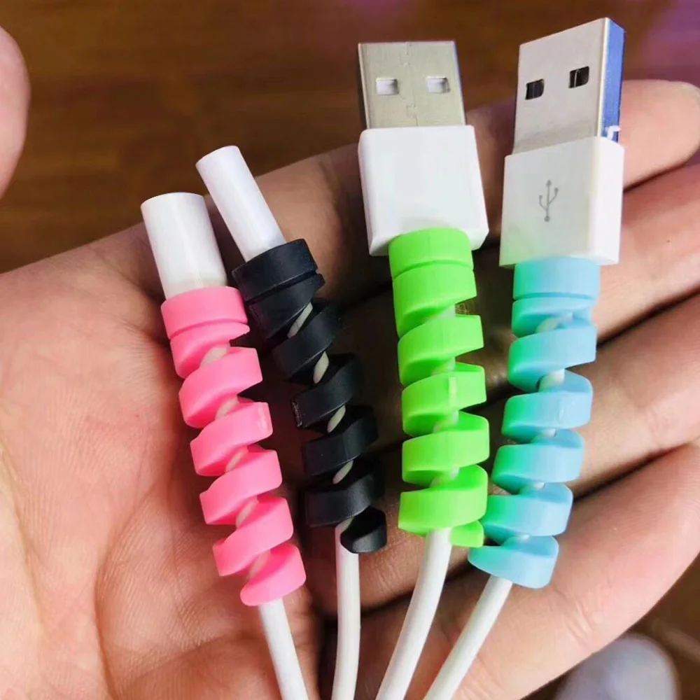4 шт./лот DIY зарядное устройство для телефона кабель защиты шнура Micro Usb кабели