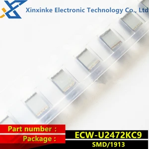 ECWU2472KC9 SMD metallized film capacitor 0.0047uF 250VDC 10% PEN FILM 1913 4.7nF ECW-U2472KC9 CBB polyester capacitor