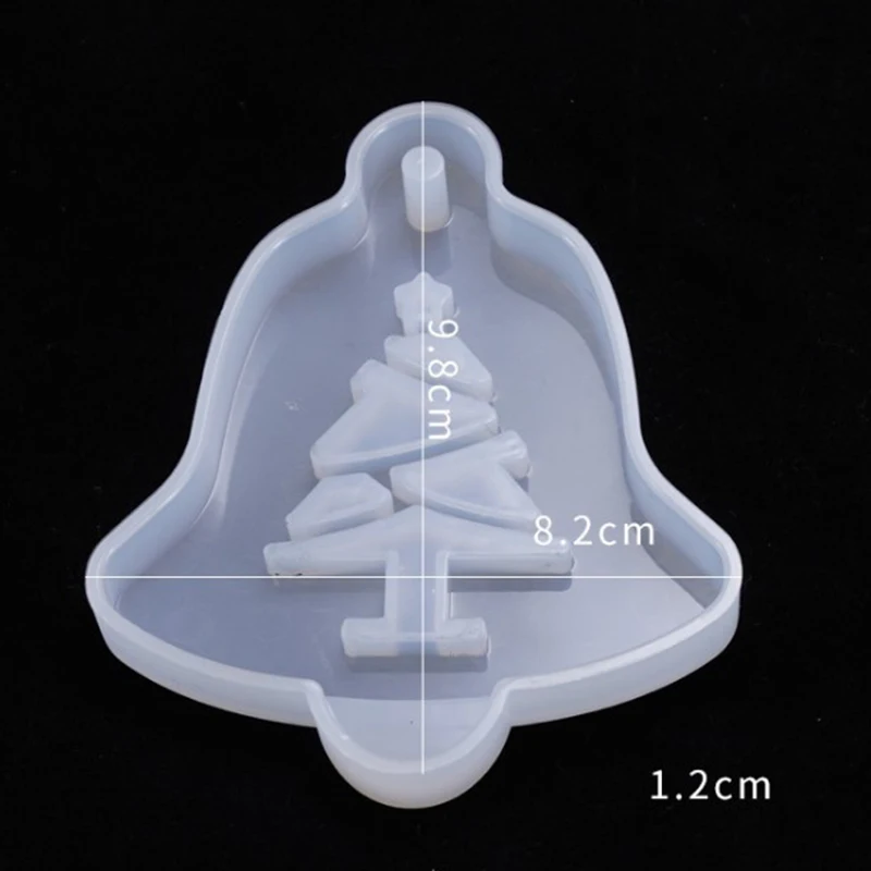 

Crystal Epoxy Resin Mold Christmas Tree Elk Pendant Casting Silicone Mould Handmade DIY Crafts Jewelry Making Tools