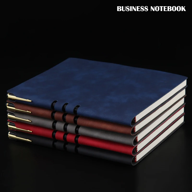 А5 кожаный блокнот бизнес планировщик ежедневник дневник записная книжка для