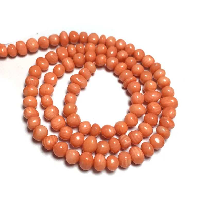 Natural Stone coral beads Round shape loose isolation for Jewelry Making DIY bracelet necklace Accessories | Украшения и