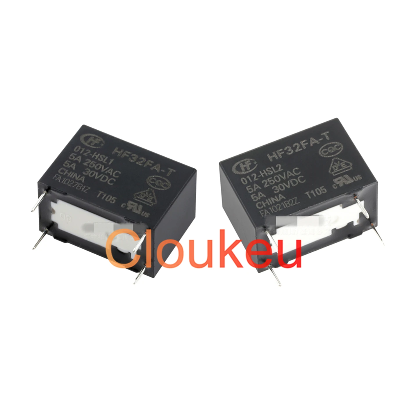 

Реле HF32FA-T-005 012 024-HSL1 HSL2 5V 12V 24V 5A 4pin