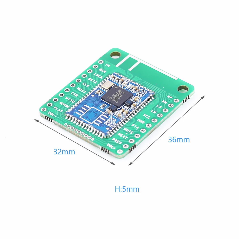 Беспроводной Bluetooth-модуль CSR8670 аудио ресивер BLE5.0 APTX декодер без потерь SBC ACC MP3 2 402