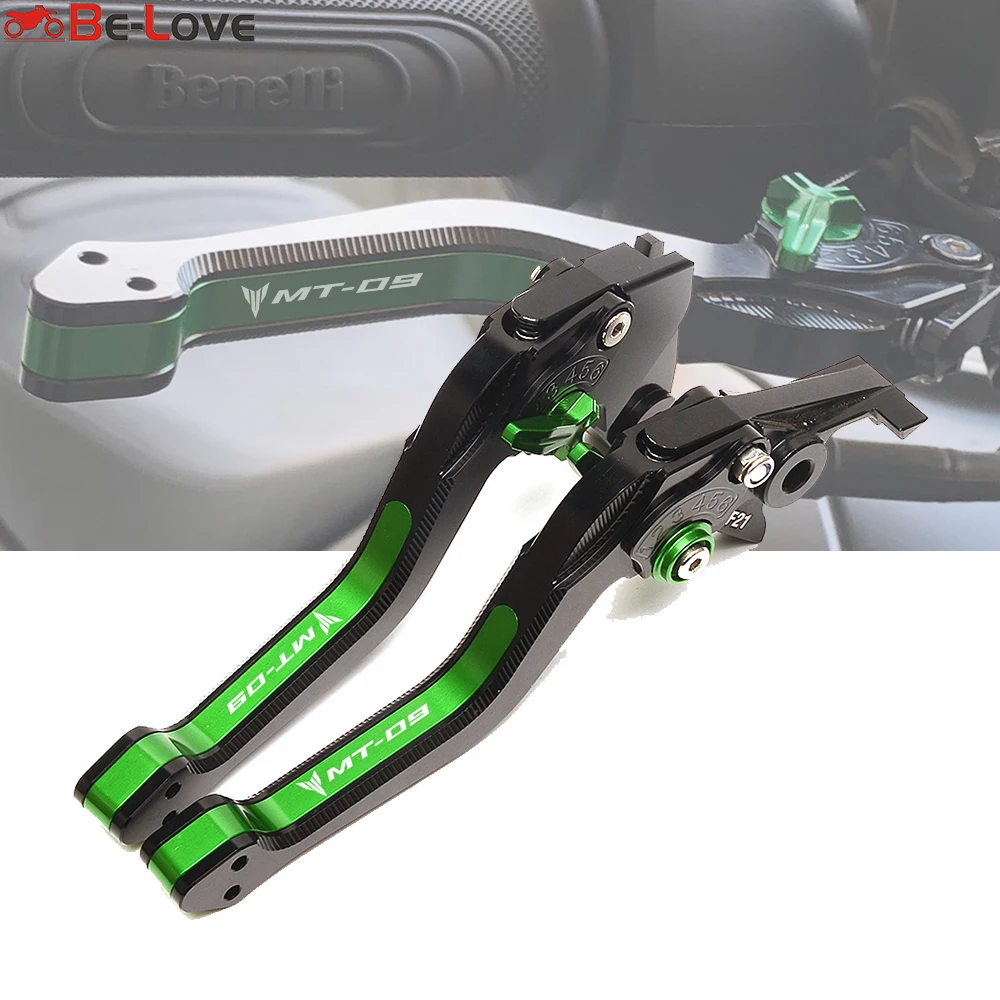 

Newest Brake Clutch Levers For YAMAHA FZ09 MT09 2014-2018 FJ09 MT-09/Tracer LOGO Motorcycle Accessories Handles Lever MT 07 09
