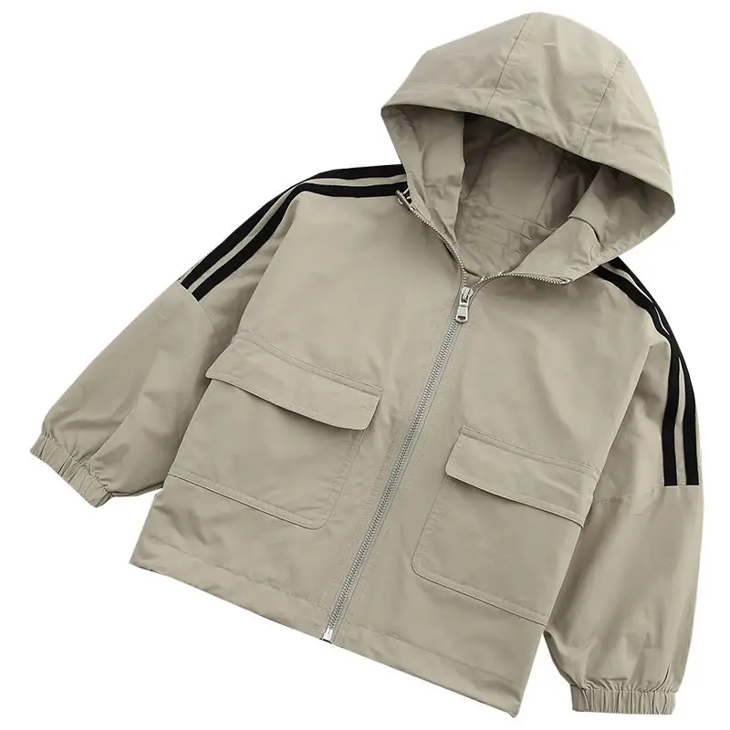 

Children's Clothing Jacket 2021 Spring New Children's Western Style Jacket In The Big Boy Korean Style Windbreaker Trendy Top