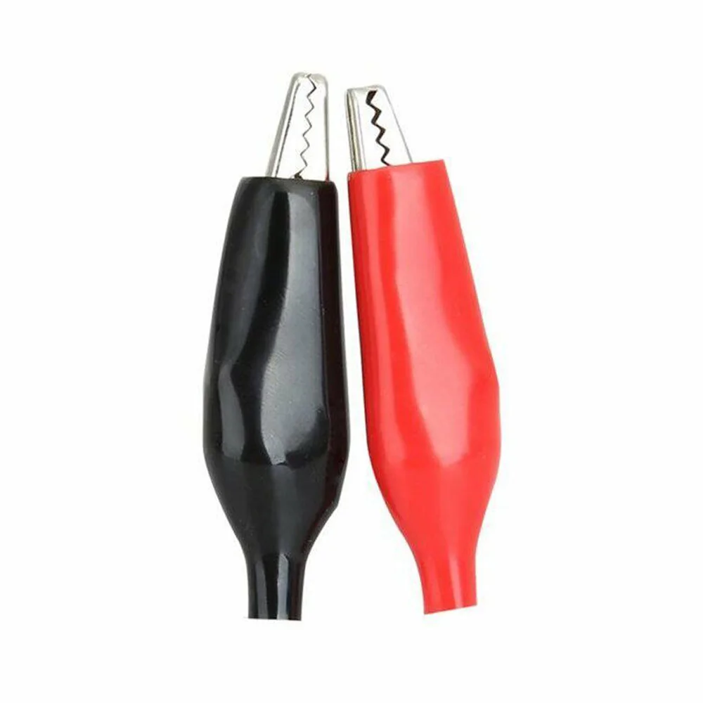 100 шт./компл. аллигатора ведет зажимы типа крокодил (для электрических перемычек