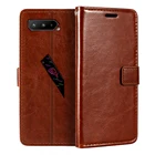 Чехол для Asus ROG Phone 5 Pro ZS673KS, Премиум кожаный чехол-книжка с магнитной застежкой, чехол с держателем для карт для Asus ROG Phone 5S Pro
