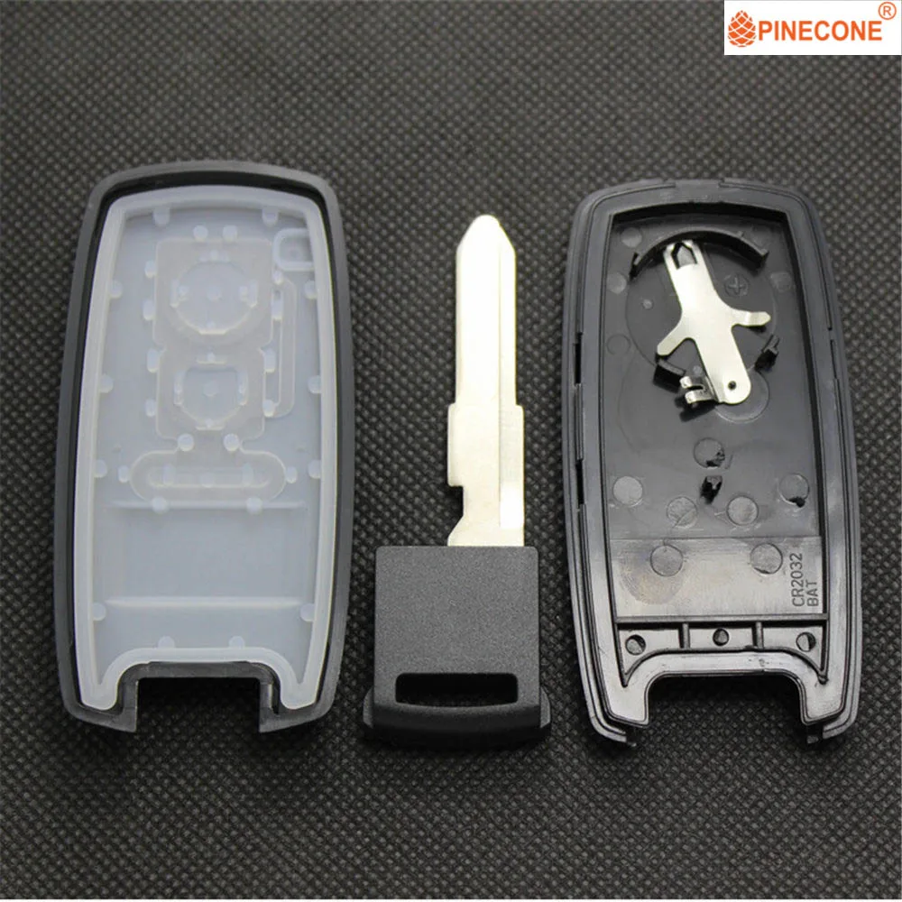 PINECONE для ключа Fob чехол SUZUKI SX4 XL7 GRAND VITARA SWIFT 2 пуговицы автомобиля необработанное