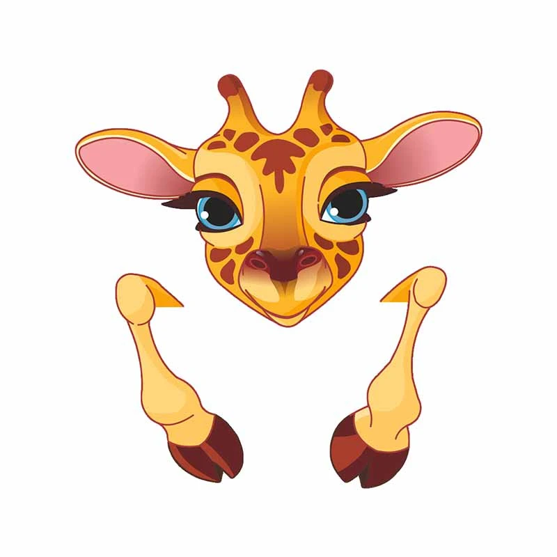 

SZWL Creative Giraffe Car Stickers 3D Decals Waterproof Decal Vinyl Material for Laptop Windshield Motorcycle PVC,13cm*12cm