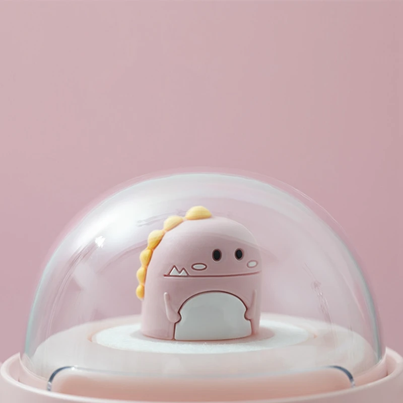 

Portable Cute Dinosaur Kettle Air Humidifier with Light, USB Aroma Oil Diffuser Desktop Air Purifier Home Decor