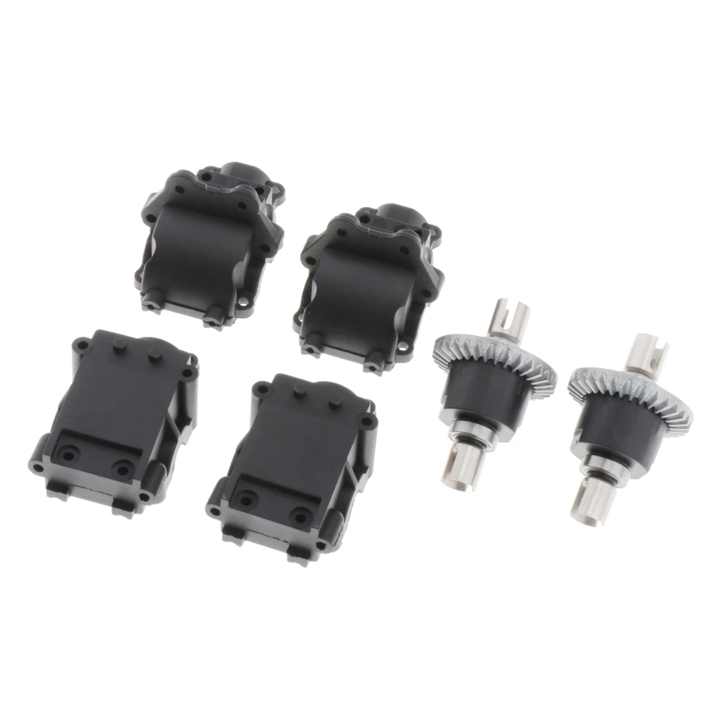 

1/14 Model Cars 2x Differential Gears + 2x Box Cover Upgraded for 144001