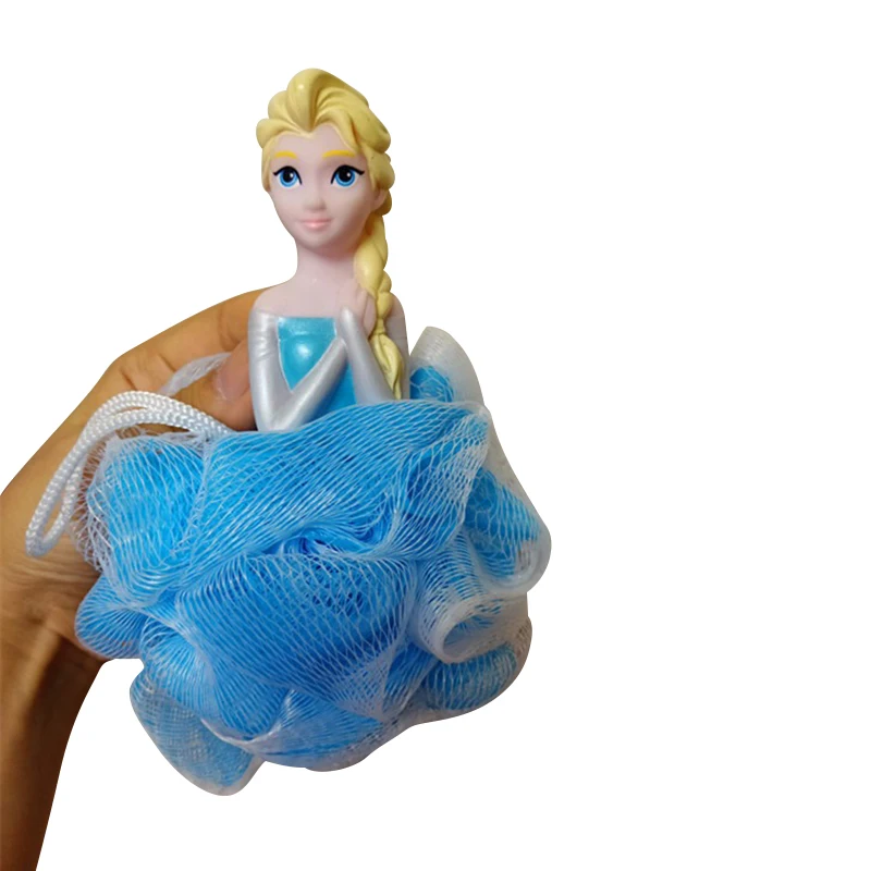 

Disney Aisha water spray toy 15CM ice and snow bath ball Aisha children's bath flower dual-use baby bath toy