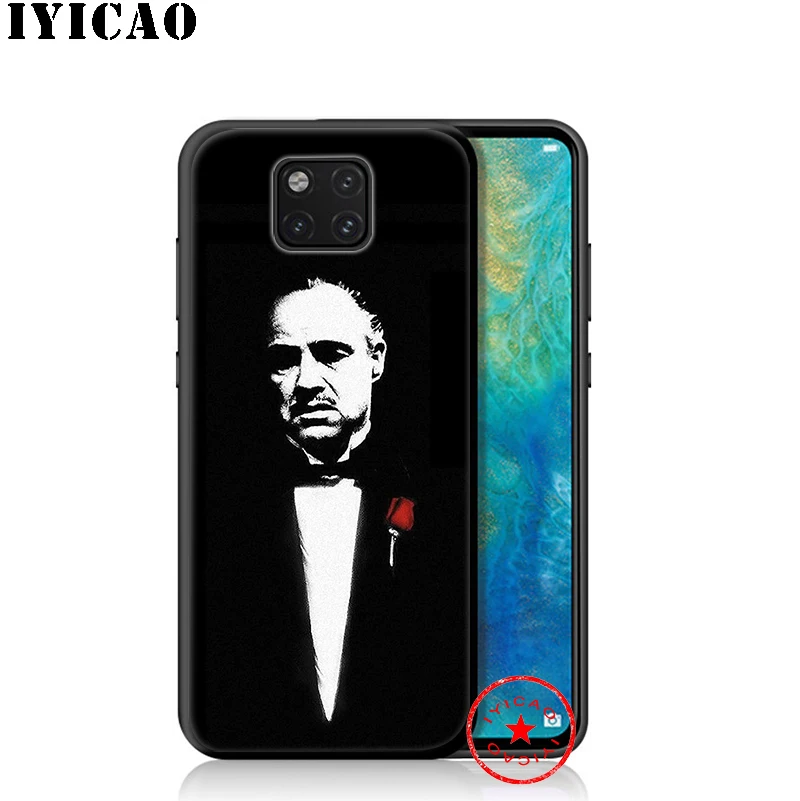 IYICAO Крестный отец холодно мягкий чехол для huawei P30 P20 P10 P9 P8 P Smart Z плюс 2019 Lite рro 2018 2017