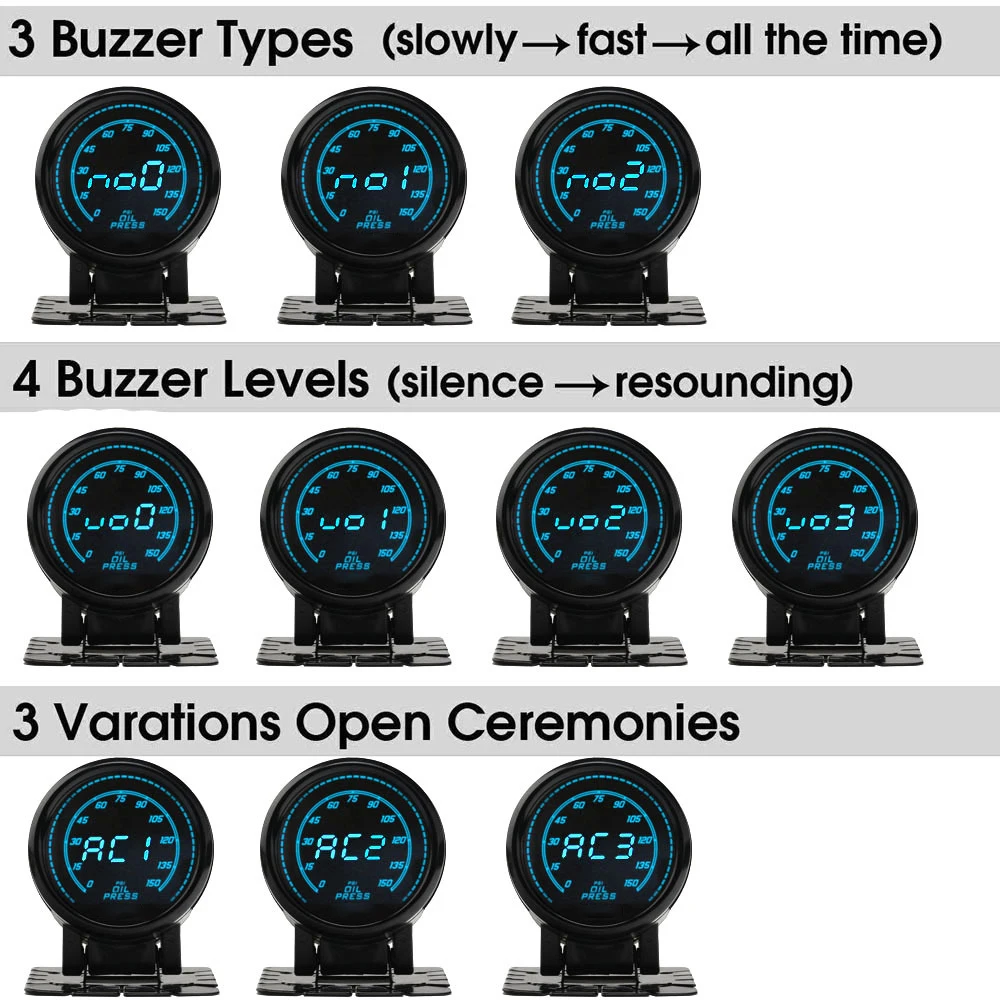 Автомобильный масляный пресс 0-150psi измеритель давления в комплекте с ЖК-дисплеем