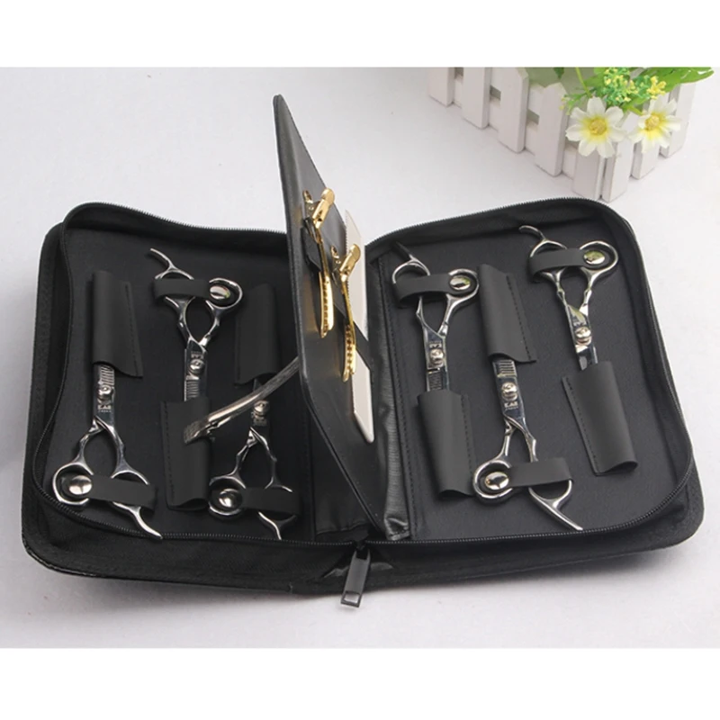 

Hair Comb Shear Pouch Holder Case with Belt Barber Hairdressing Tool Bags Professional Hair Scissor Bag