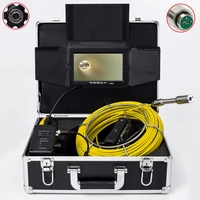 new 23mm17mm6 5mm camera head sewer inspection camera system 7 lcd monitor pipe drain endoscope video recorder 20 50m cable