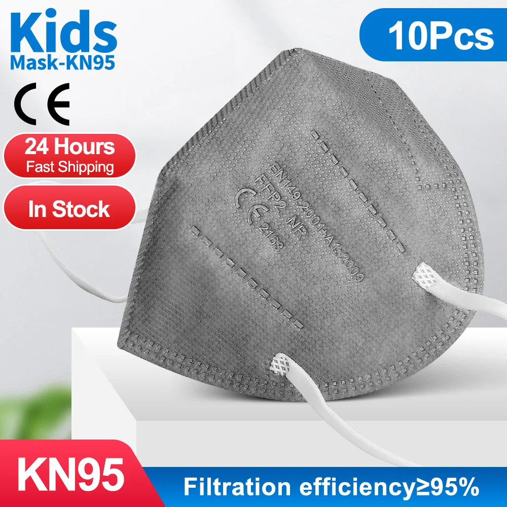 

Fit 9-12 Years Old Mascarillas FPP2 Niños FFP2 Homologadas Approved Children Masks 5 Layers CE FFP2mask Kids KN95 Mask FFP 2