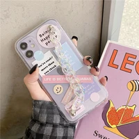 Colorful Chain Phoen Case for Samsung A03 A02S A32 A72 A52 A42 A12 A71 A51 A50 A50s A20 A30 A81 Label TPU Clear Soft Cover