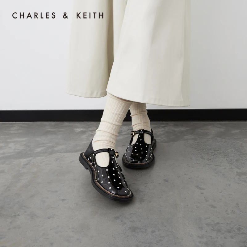 CHARLES＆KEITH Новинка на Осень 2020 CK1-70900234-AЖенские жемчужный украшено низкий каблук