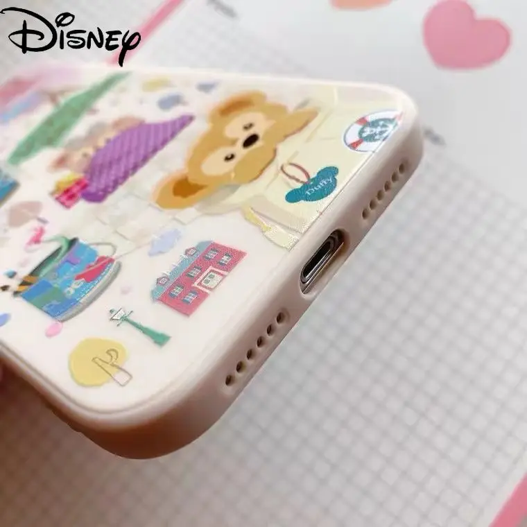 

Disney Duffy Bear Family Cartoon Cute Lady Phone Case for iPhone7/8P/SE/X/XR/XS/XSMAX/11/12Pro/12mini/11PROMAX/Girl Phone Cover