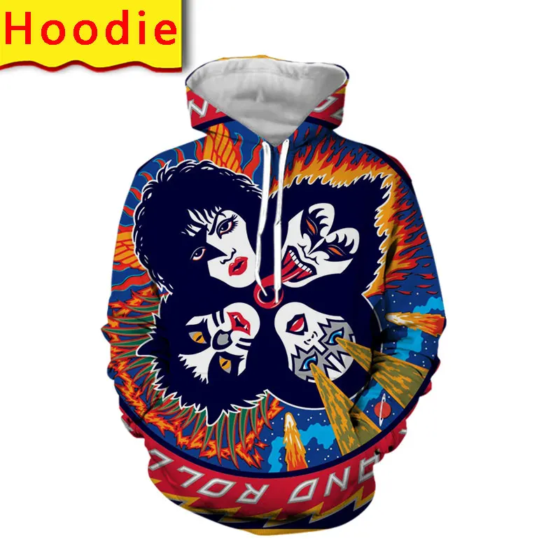 

LIASOSO Kiss Hoodies Men Women Sweatshirt 3d Print Harajuku Funny Hoodie Streetwear Graphics Clothes Lounge Wear