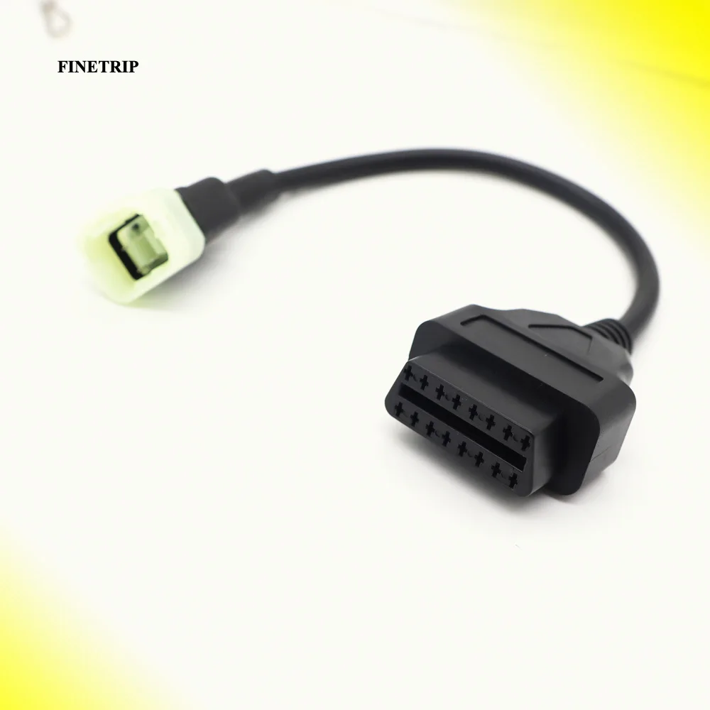 

For Motorcycle Motobike OBD2 Connector 6pin For KAWASAKI Moto OBD Extension Cable