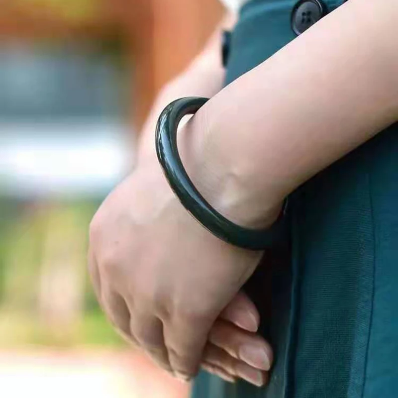 Природный Бутик Hetian нефритовый Сапфировый Браслет | Украшения и аксессуары