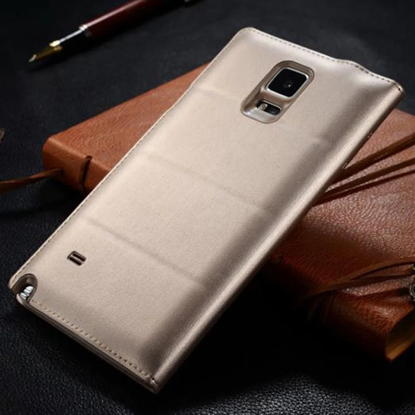 Умный чехол-книжка для Samsung Galaxy Note 4 Note4 N910 N910H с оригинальным чипом - купить по