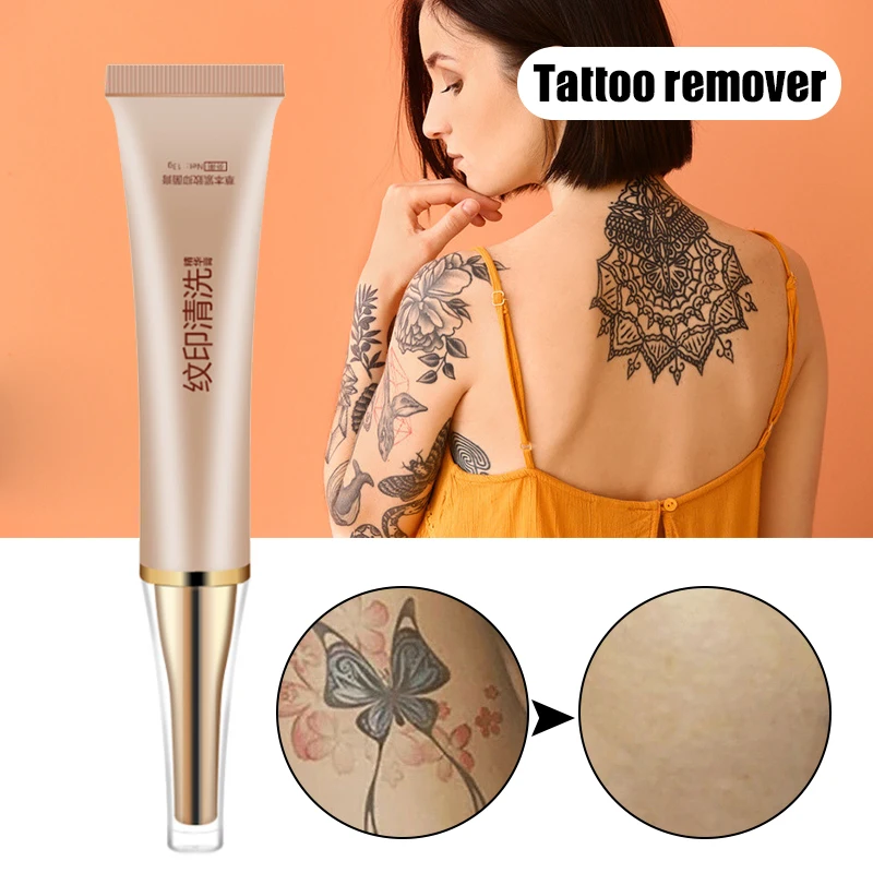 

Permanent Tattoo Removal Cream No Need for Pain Removal Maximum Strength Natural ingredients Safe Non-Toxic Moisturize KG66