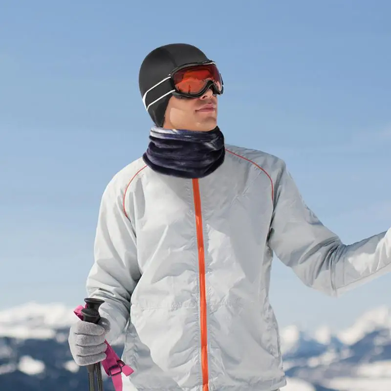 Термальность флис Велоспорт кепки для мужчин и женщин на открытом воздухе