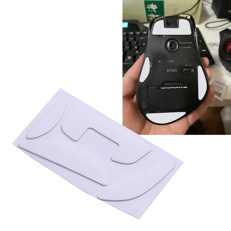 

1Pack Mouse Feet Pedal for logitech G700 G700S Mouse Replacement Mouse Feet Glides Curve Edge Mouse Feet Sticker