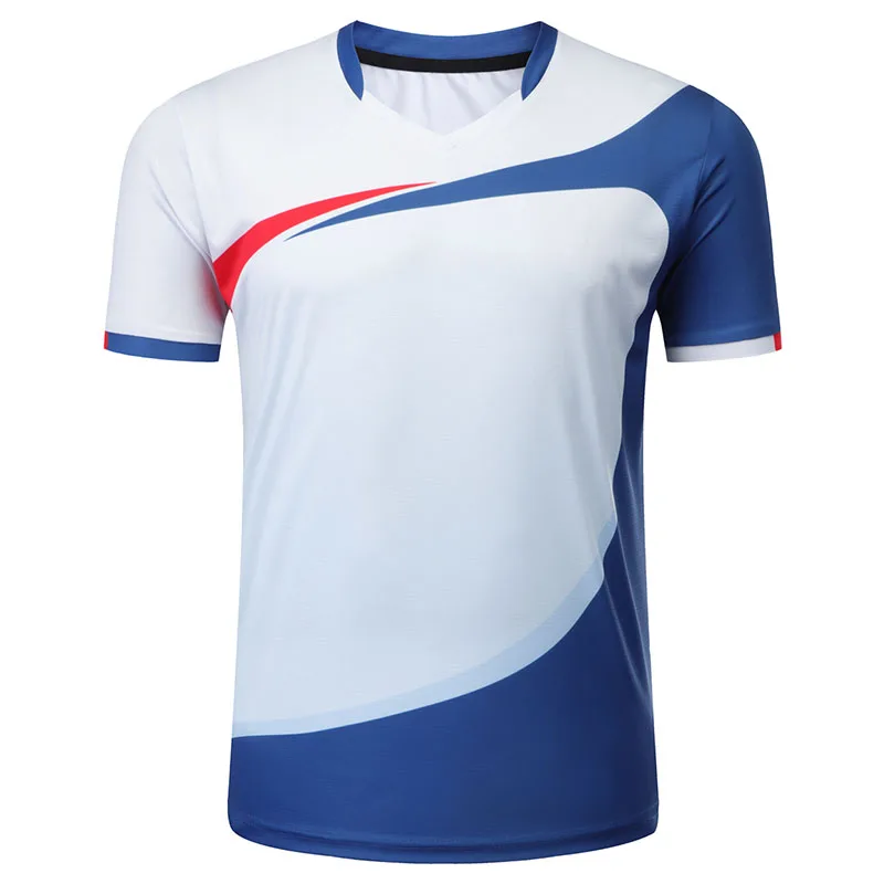 2021 New Male Female Quick Dry Breathable Badminton Shirt Women Men Table Tennis volleyball Team Game Running Training T Shirts | Спорт и