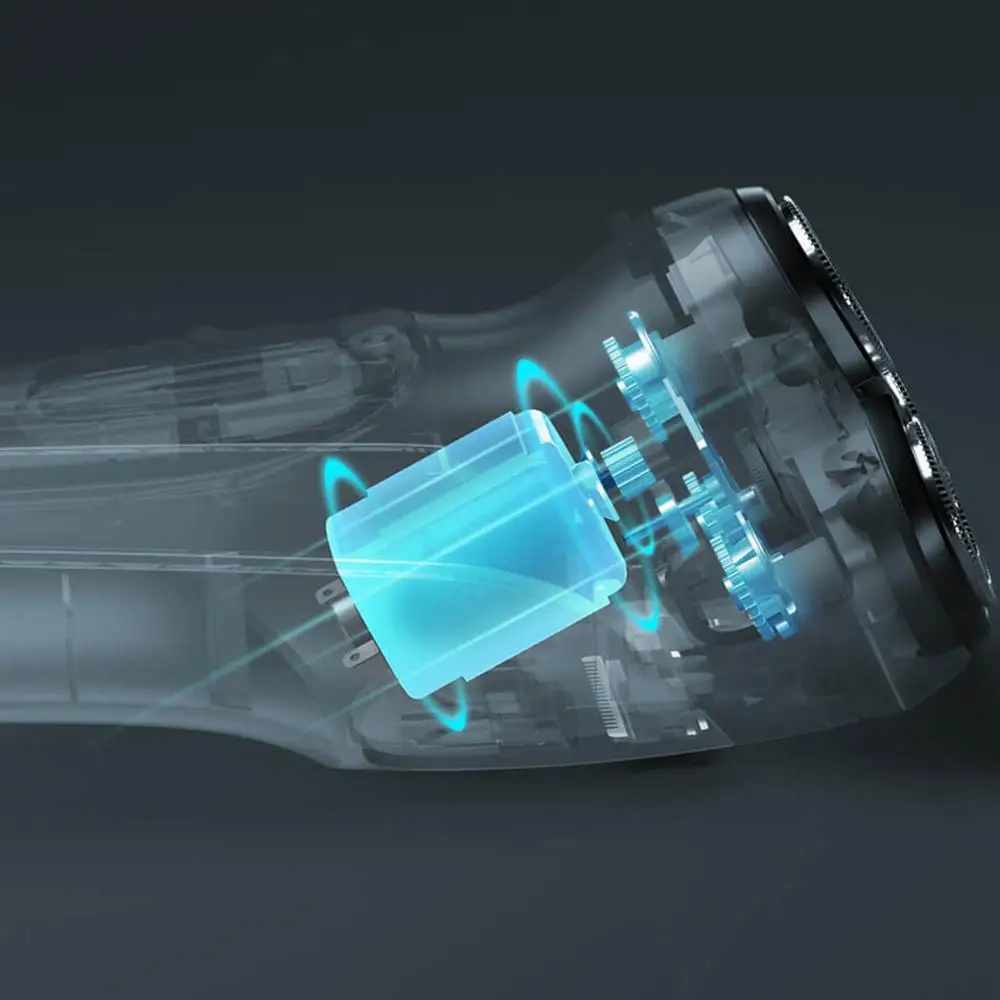 XIAOMI оригинал для лица бритва Enchen BlackStone 3D электробритва мужские моющиеся type C USB