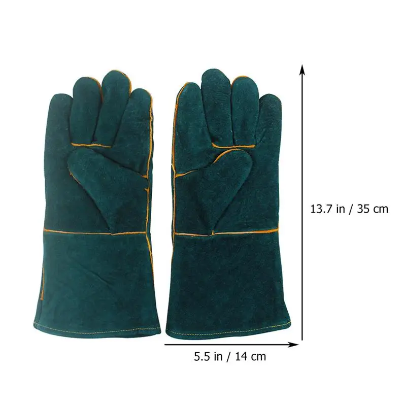 

Pet Gloves Bite-resistant Gloves Two-layer Leather Support Pad Dog Cat Cutting-proof Anti-thorn Pet Gloves Pet Handling Gloves