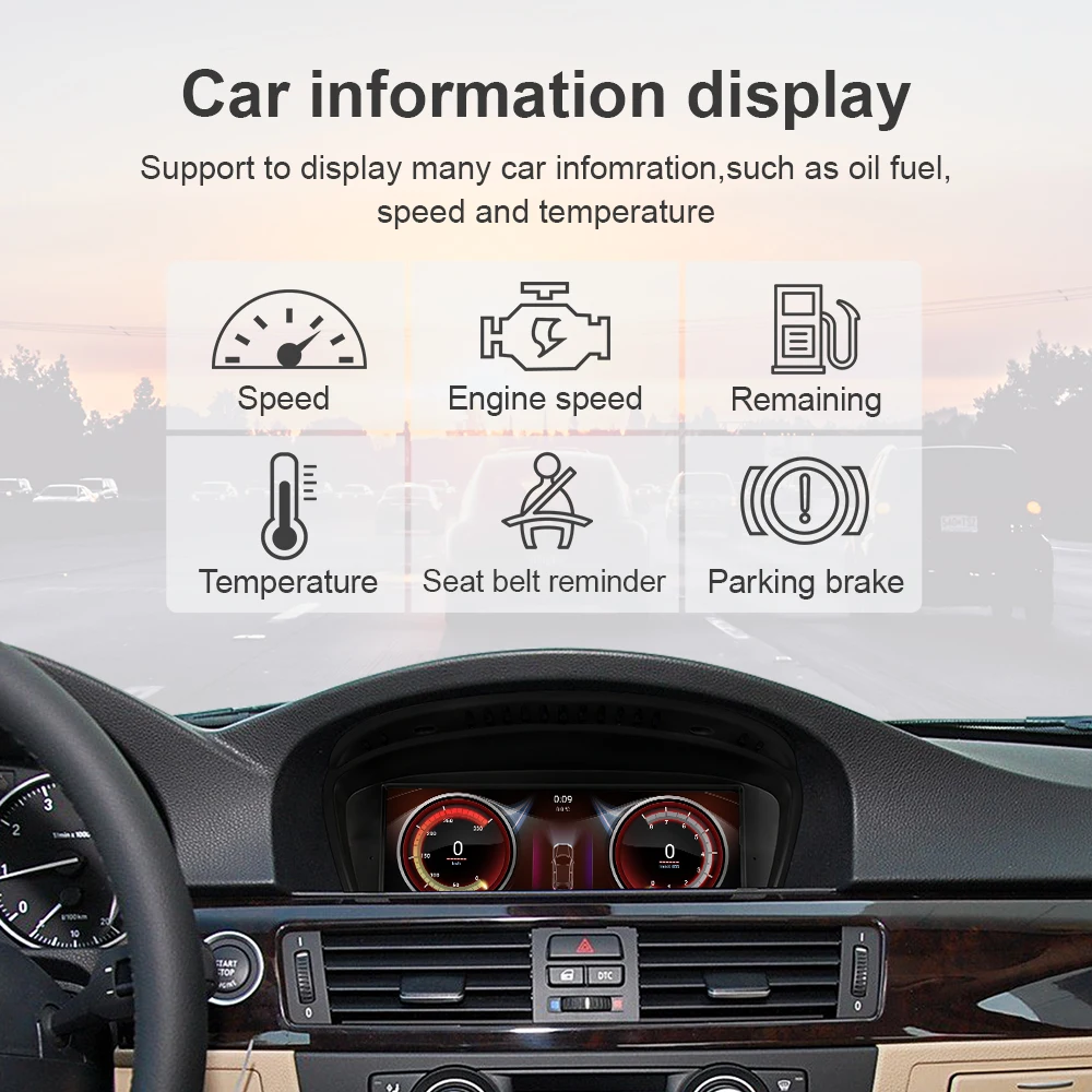 EBILAEN Android 10 0 Автомобильный мультимедийный плеер для BMW 5 серии E60 E61 E62 3 E90 E91 CCC CIC