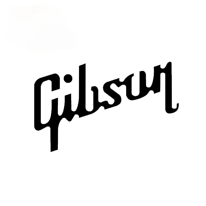 

Personalized Gibson Usa Guitar Vinyl Decal Sticker Les Paul for Car Laptop Guitar Case Funny Car Styling Graphics 15*9 Cm