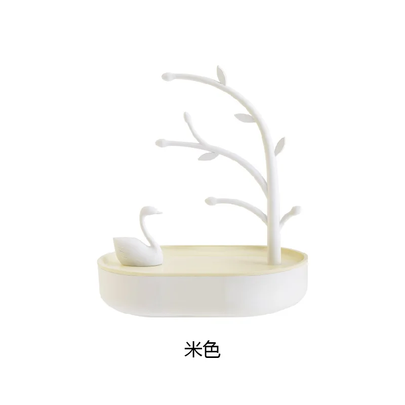 Шкатулка для хранения ювелирных изделий розовое сердце девочек лебедь озеро