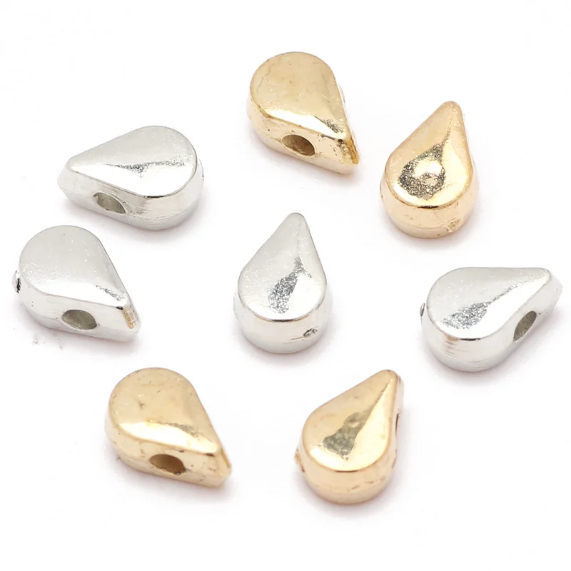 Бусины-шармы пластиковые в форме капли воды 4 Х6 мм 200 шт./лот |