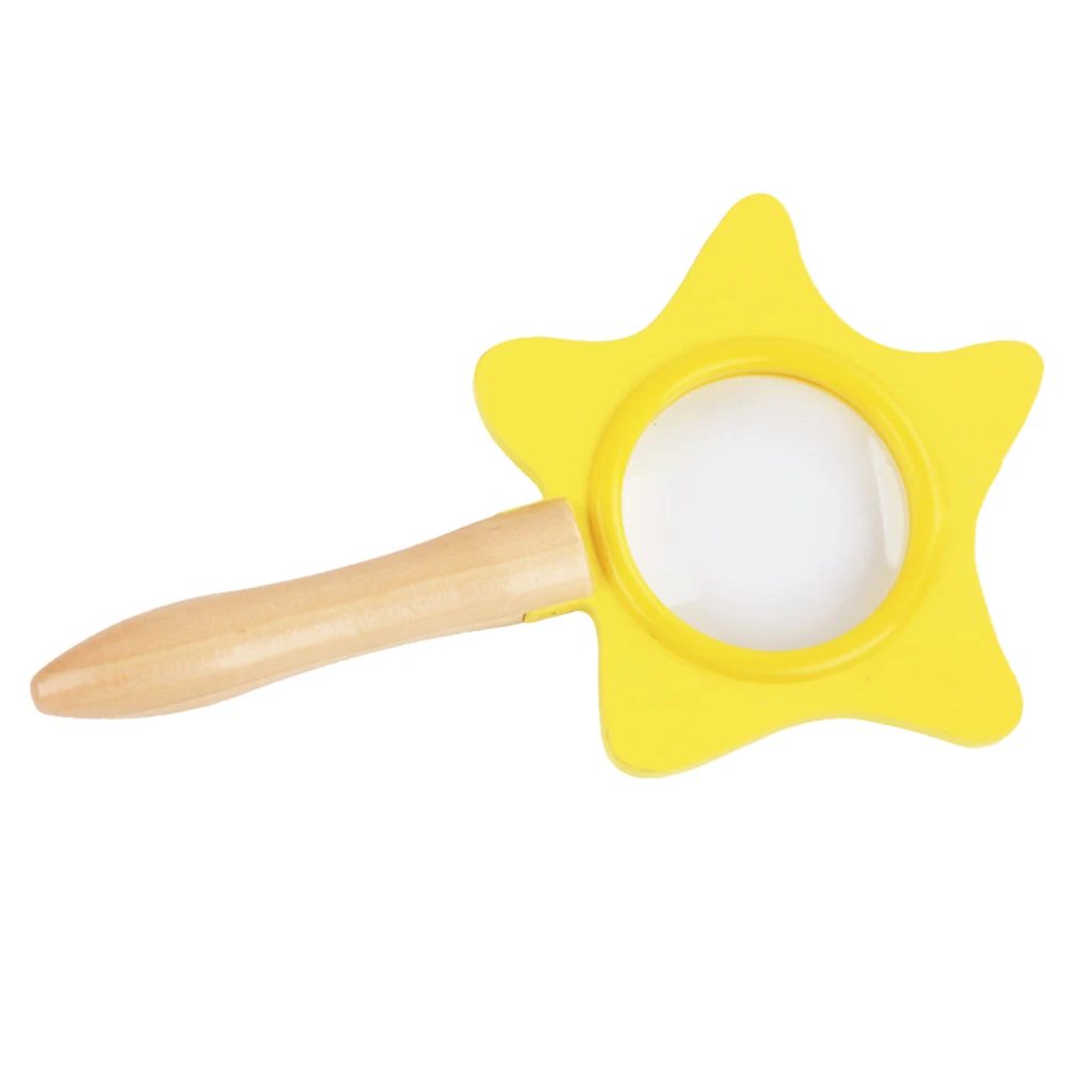 Дети Ручной Лупа увеличительное стекло наука и игрушка Природа для детей|Наука| |