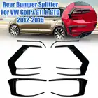Разветвитель заднего бампера для VW Golf 7 MK 7 GTI R GTD 2012-2015Golf 7,5 mk7,5 GTI R GTD 2016-2019