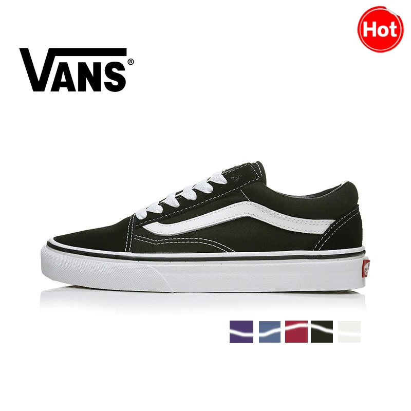 Аутентичные VANS OLD SKOOL спортивная обувь для скейтбординга Мужская и женская уличная спортивная классическая обувь для отдыха унисекс VN000D3HY28