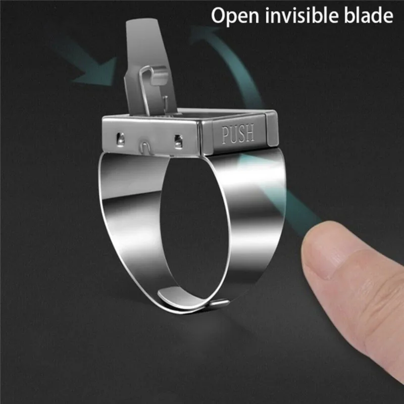 2019 Новый военный кольцевой нож из нержавеющей стали Fold Pare Peel Карманный карабин