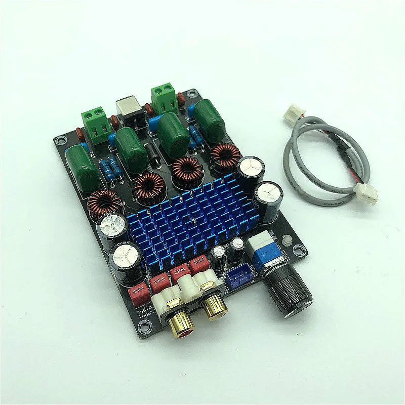

XH-M590 DC12-24V High Powered 100W*2 TPA3116D2 Digital Powered Amplifier Board Home Audio Amplifier Board