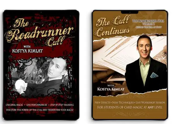 

Roadrunner Cull by Kostya Kimlat Volume 1-2 - Magic Tricks