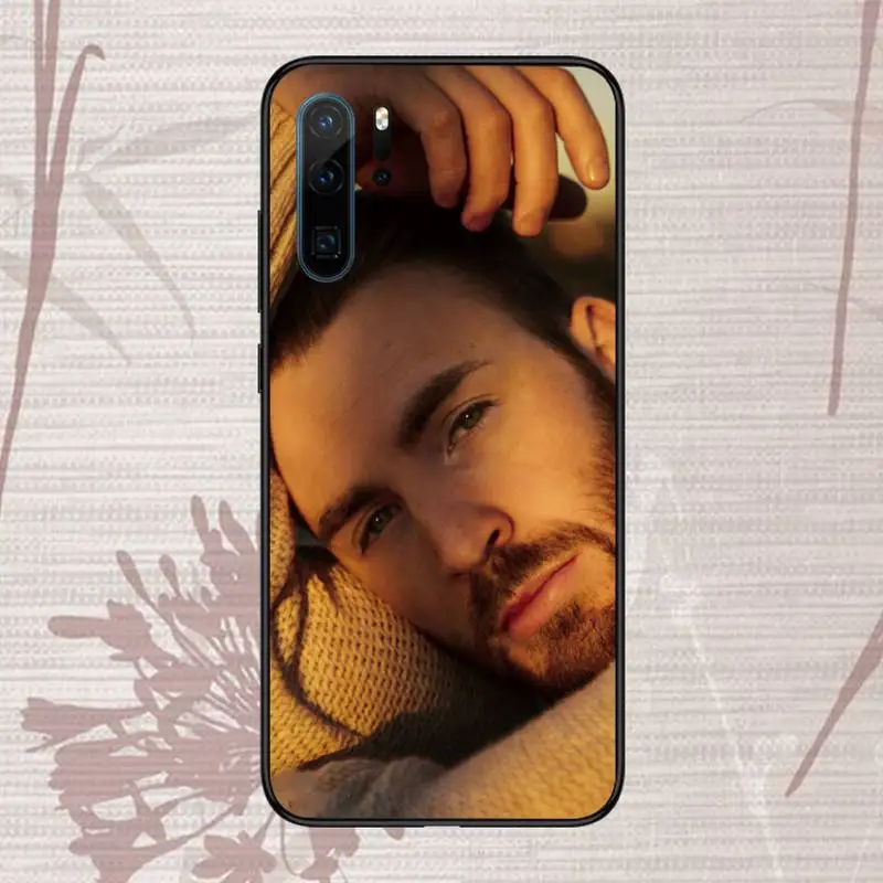 

Chris Evans Phone Case For Huawei P20 P30 P40 lite Pro P Smart 2019 Mate 10 20 Lite Pro Nova 5t
