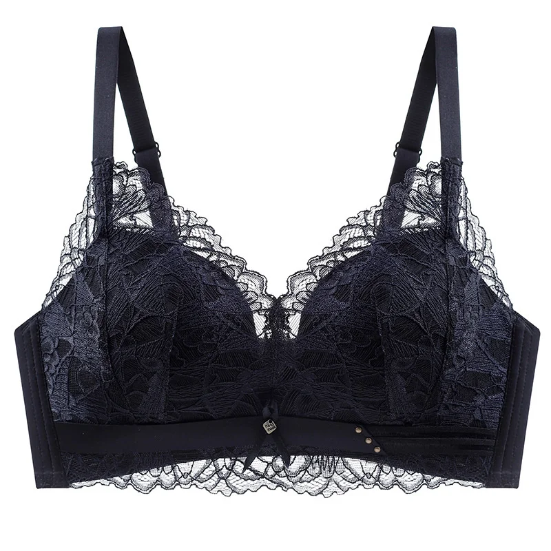 Нижнее белье для маленькой груди большой утолщенный соблазнительный кружевной