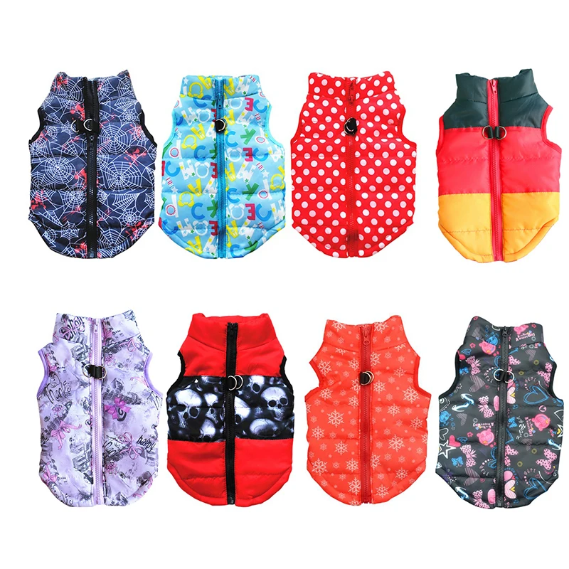 Одежда для собак теплая одежда маленьких пальто куртка зимняя щенков костюм