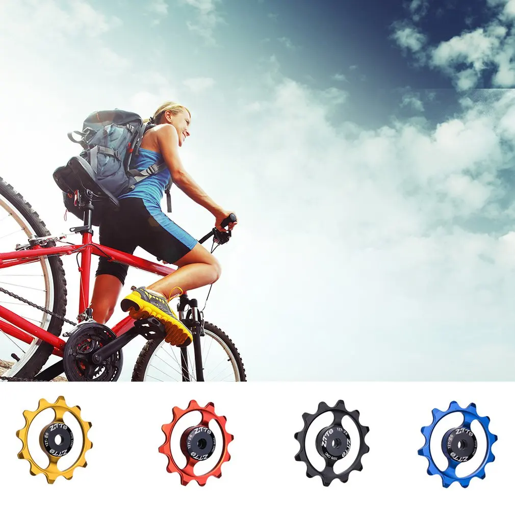 ZTTO 12T MTB велосипедный задний переключатель узкий широкий жокейный колесный