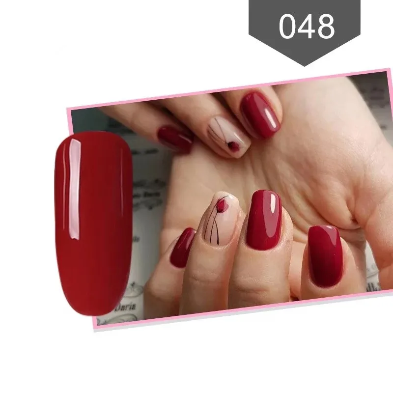 048 Gel 8ML KODIES зимний цветной гель лак глазурь замачиваемый УФ светодиодный гель для ногтей художественный Гель-лак для ногтей Vernis Полупостоянный лак для ногтей 8 мл Gellak - Цвет: 048 Gel 8ML